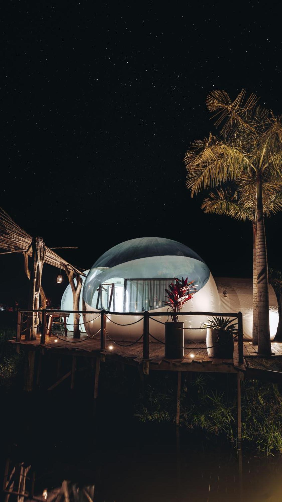 Green Land Bubble Glamping By Mint キャバレテ エクステリア 写真