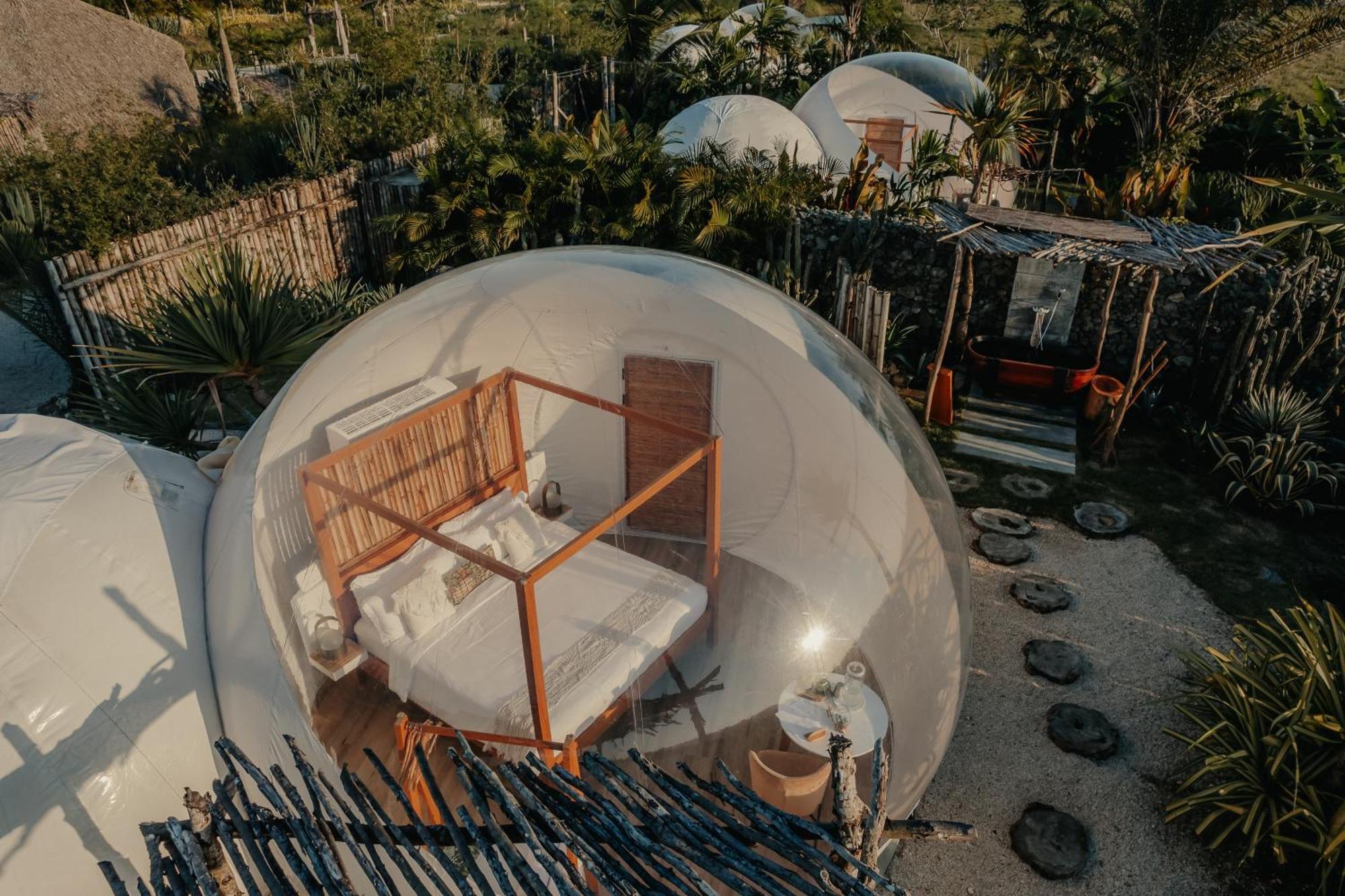 Green Land Bubble Glamping By Mint キャバレテ エクステリア 写真